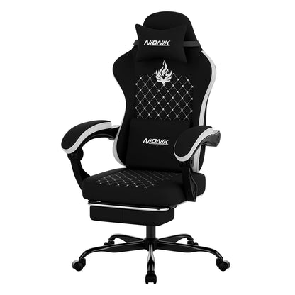 Gaming Chair High Back Ergonomic Computer Chair With Footrest Reclining Adult Comfortable Office Chair ﻿