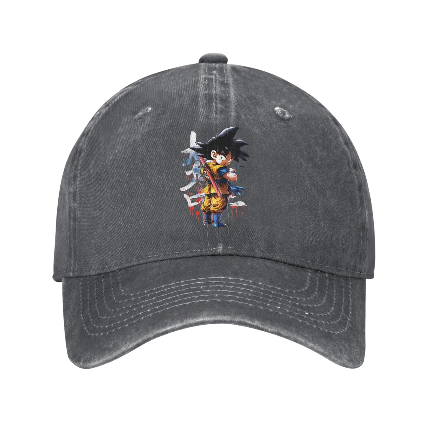 Dragon Ball Kakarot Goku Baseball Caps Vintage Distressed Denim  Sun Cap Men Women Outdoor Workouts Unstructured Soft Caps Hat
