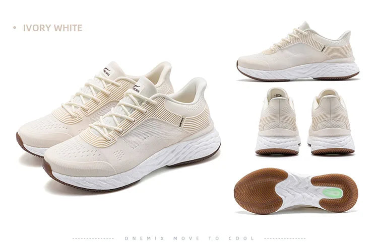 Zapatillas de running ONEMIX YUE SHUANG para hombre con amortiguación de aire, zapatillas deportivas para pareja, calzado deportivo para correr al aire libre y caminar para mujer