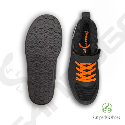 Sandugo Cycling Shoes for Men Suitable for Mountain Bike Downhill Uphill and Indoor Bicycle Compatible With SPD and Flat Pedal