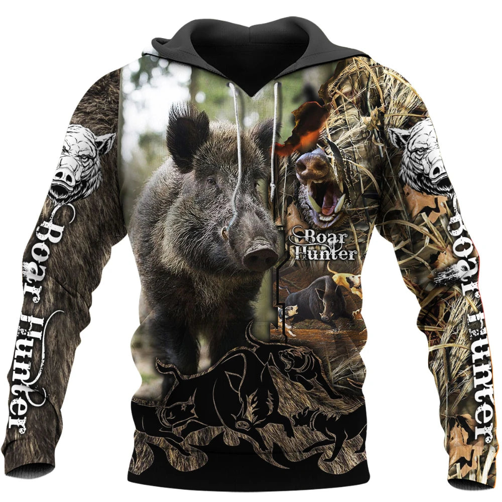 Fashion Autumn Lion, Wolf Hoodies White Tiger Skin 3D All Over Printed Men's Sweatshirt Unisex Pullover Casual Jacket