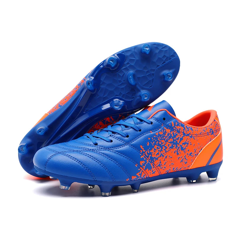 Chaussures de football à crampons longs, baskets d'entraînement de football, disponibles en 4 couleurs. Élégant. Tu es le plus brillant sur le terrain !
