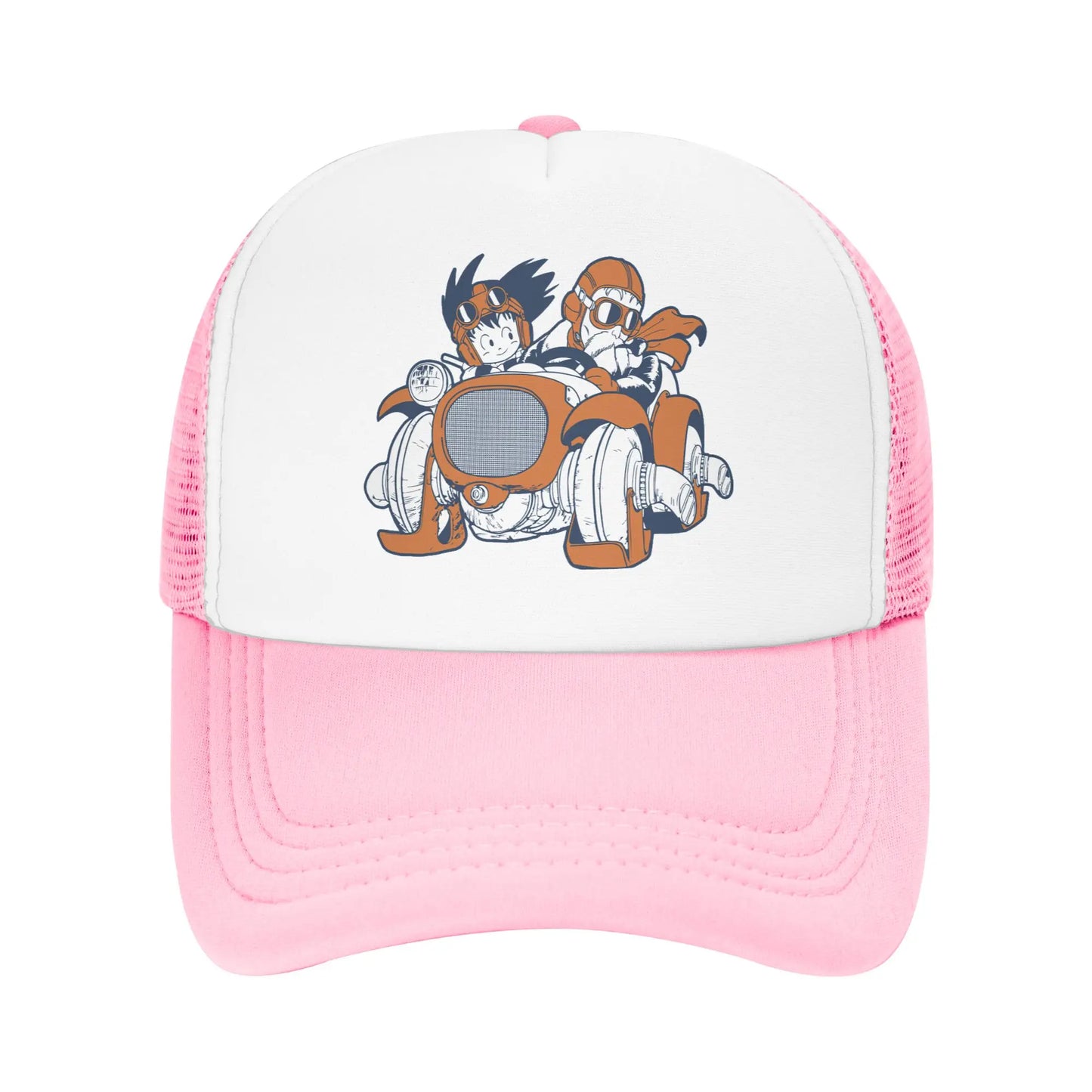 Goku Muten Roshi Dragon Ball Z Baseball Caps Sport Sun Hat Anime DBZ Hats Breathable Polyester Trucker Cap Summer Trucker Caps