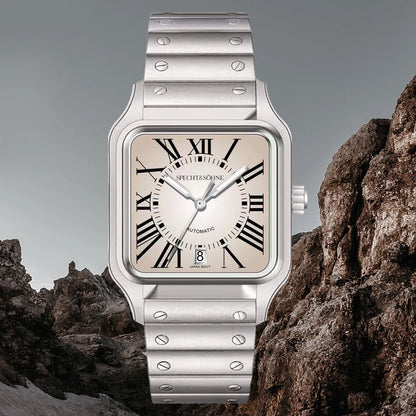 2025 New High Quality Specht&Sohne Watch 34MM Men Automatic Mechanical Watches Green Color Sapphire Stainless Steel Reloj Hombre