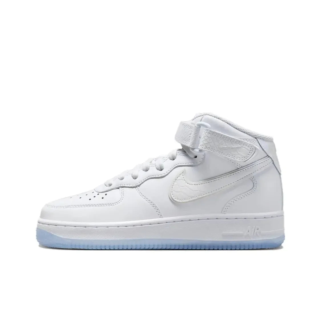 Nike Air Force 1 Mid Top Unisex Classic Sneakers, Cushioned Comfort Durable Design for Casual Streetwear DQ7666-001