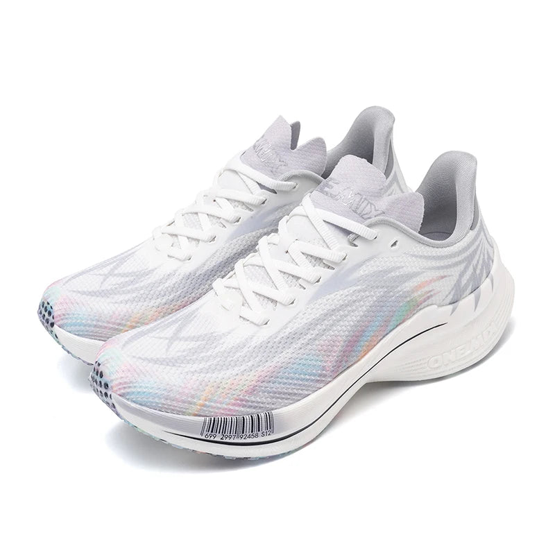 ONEMIX 2026 New Arrival Training Running Shoes for Men, Full Sole Nylon Plate Sport Shoes, Breathable Summer Female Jogging Shoes