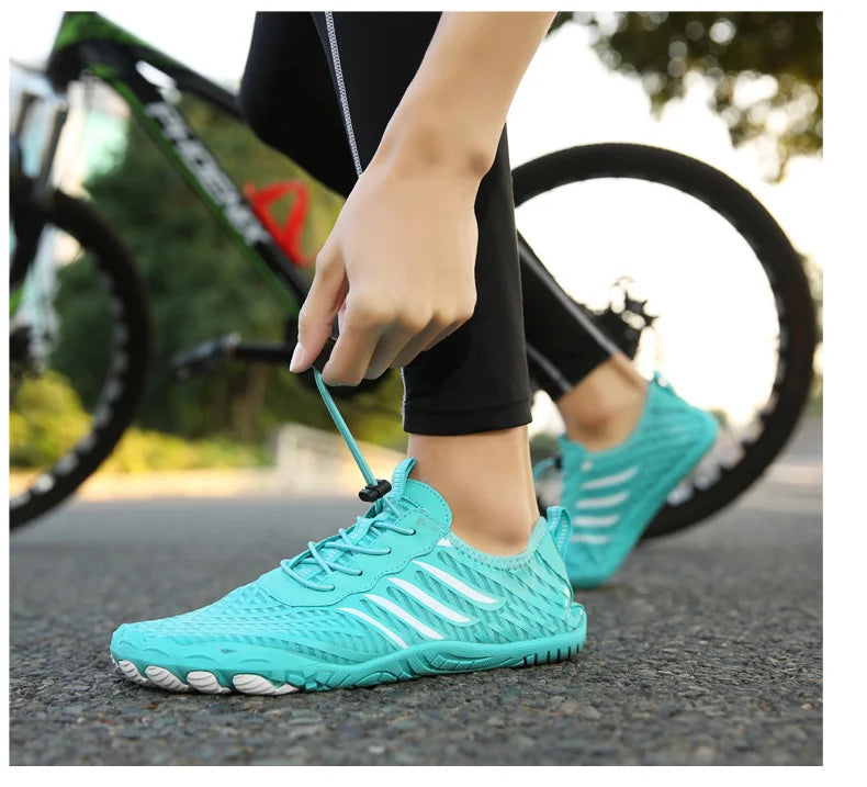 Men and Women Water Shoes, Aqua Shoes, Drainage Beach Sports Swim Sandals, Quick Dry Boating Barefoot Diving Fishing Surfing Sneakers