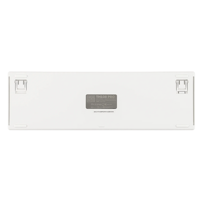 Teclado mecánico EPOMAKER TH108 PRO 100% de tamaño completo, hot-swap, con cable/BT/inalámbrico 2.4Ghz, pantalla y perilla, batería de 10000mAh