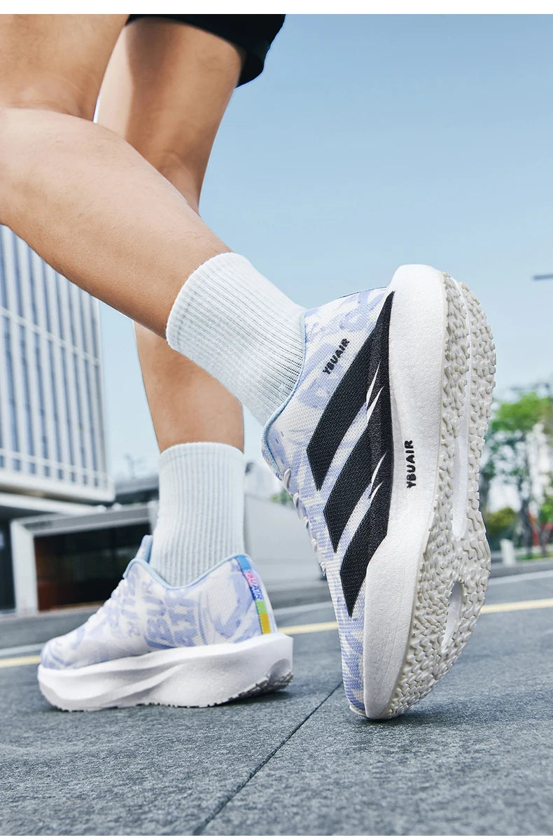 Men's Cushioning Running Shoes Lightweight Athletic Casual Sneakers Male Non-Slip Sports Shoes Outdoor Travel Walking Shoes2026
