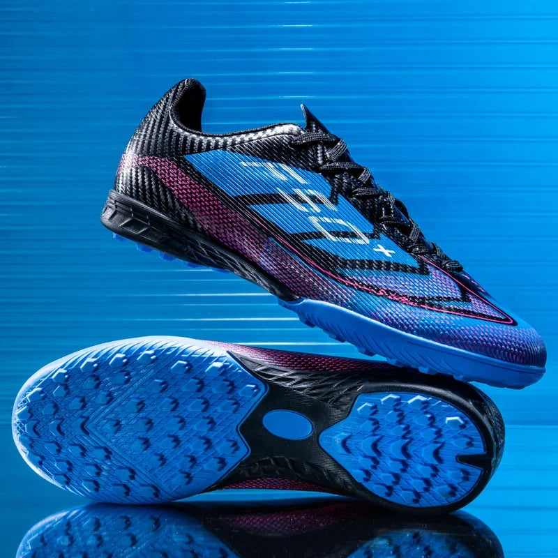 Nouvelles chaussures de football pour hommes, chaussures de soccer pour terrain en herbe, chaussures d'entraînement, chaussures de sport ultralégères, chaussures de match professionnelles, baskets antidérapantes unisexes.