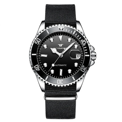 Orologi da polso meccanici BINBOND da uomo, di lusso, luminescenti, impermeabili, automatici, con tourbillon, scheletrati