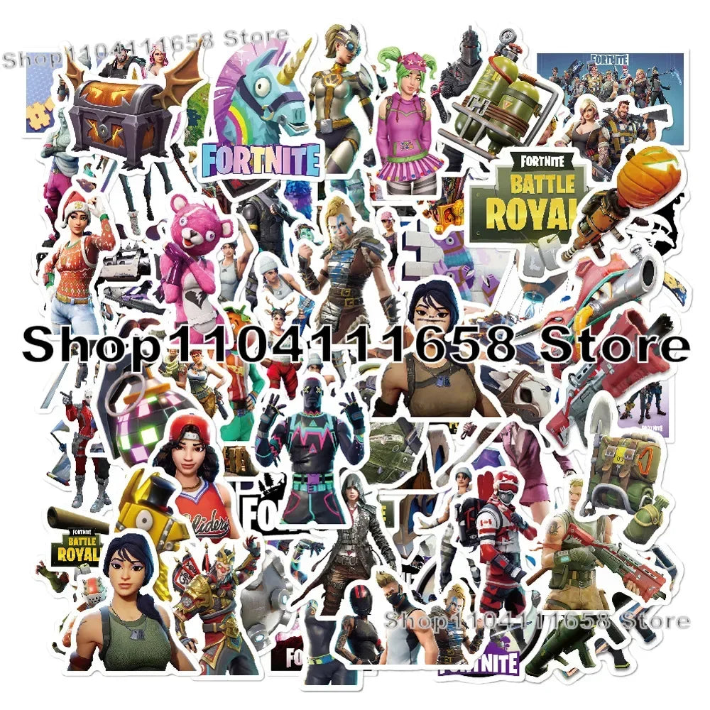 Brățară luminoasă din silicon, tematică Fortnited, decor pentru petrecere, brățară aniversară din cauciuc, jucărie la modă pentru adulți și adolescenți, cadou aniversar