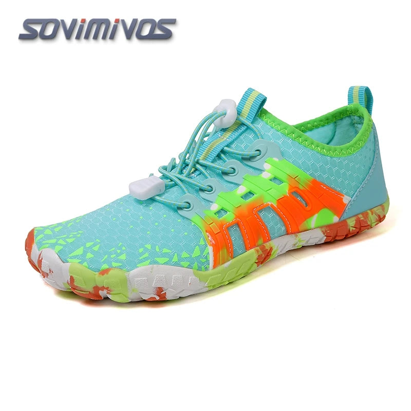 Men's Trail Running Shoes, Lightweight Athletic Zero Drop Barefoot Shoes Non-Slip Outdoor Walking Minimalist Shoes for Women