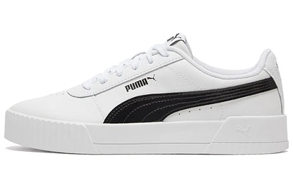 Sneakers Puma Carina PFS Blanc Noir Puma Blanc Puma Noir 371212-02