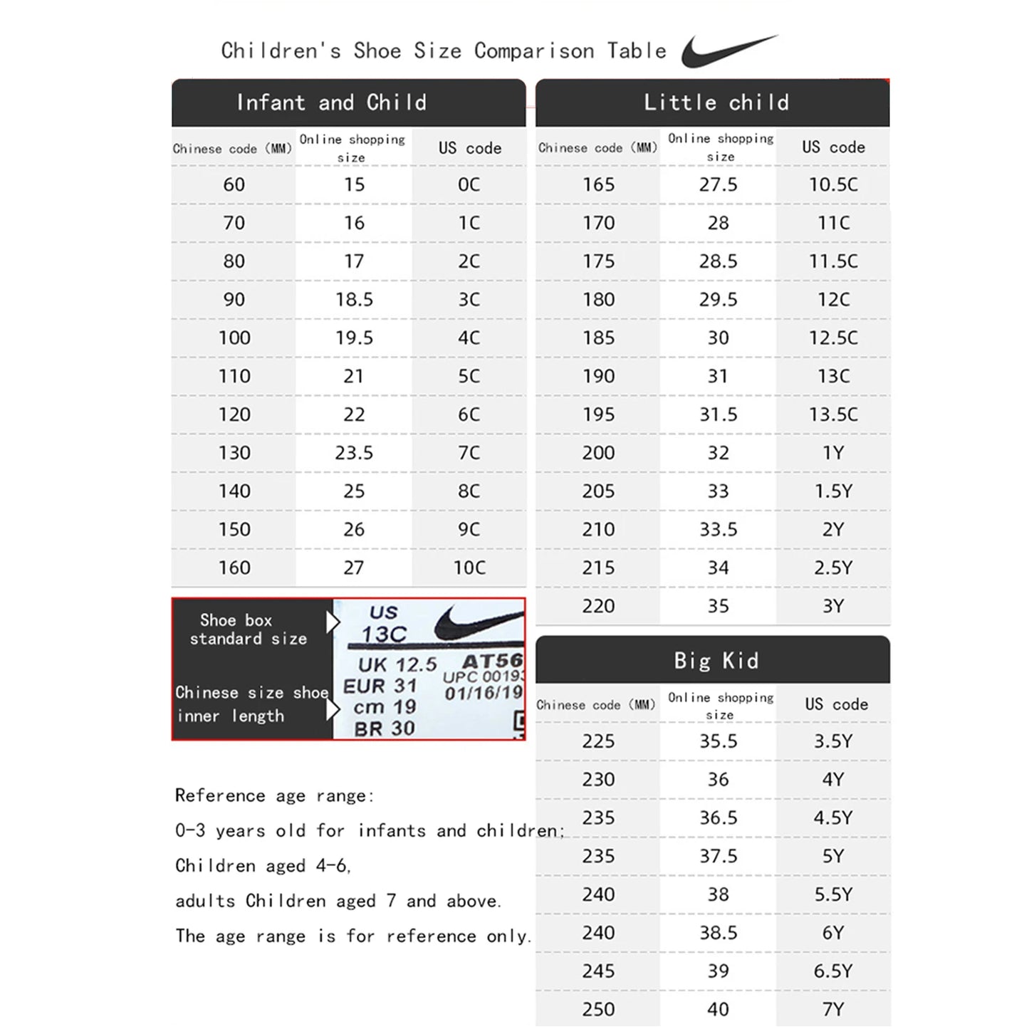 Kids Low Top Skateboard Sneakers Nike 2026new Classic Breathable Non-slip Comfort Casual Sports Shoes 905373-003