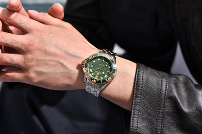 PAGANI DESIGN 2026 New V2 Waves 200M Taucheruhr für Herren, modische Luxus-Automatikuhr mit AR-Saphirglas, Herren-Armbanduhr