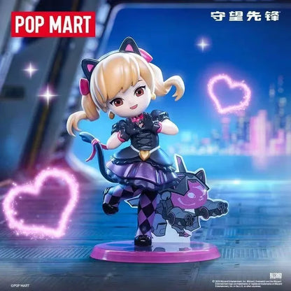 Aito POP MART Overwatch Play Of The Game -sarjan blind box PVC-keräilyfiguuri, työpöytäkoriste, tyttöjen lelumalli faneille
