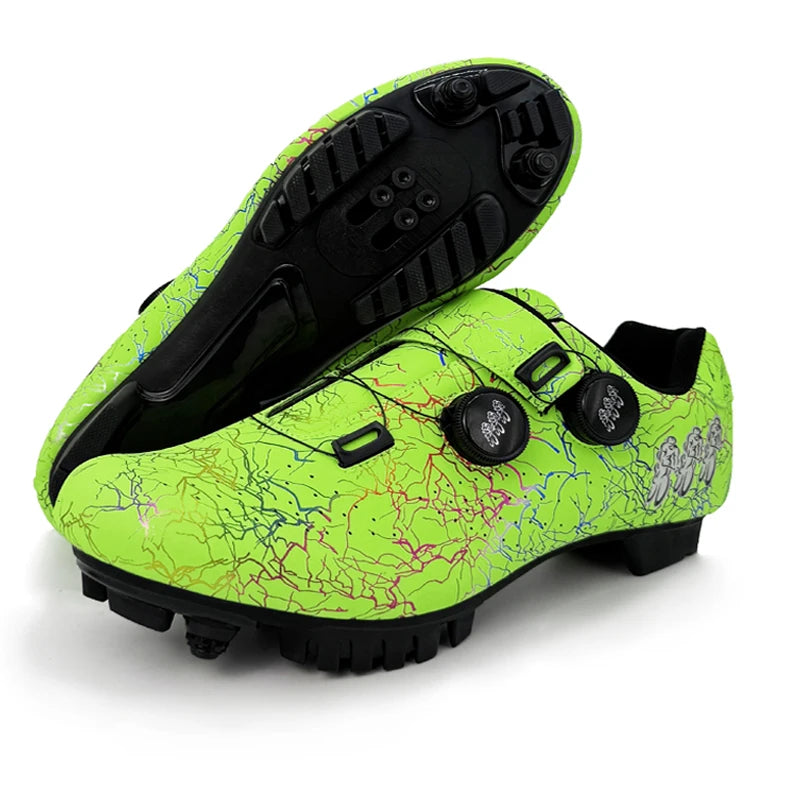 Professionelle Rennradschuhe für Herren und Damen – selbstarretierende Speed-Fahrradschuhe mit SPD-Cleats für Racing und Wettkampf