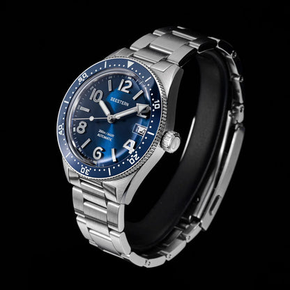 SEESTERN Diver Men Watch Automatic Mechanical Wristwatches NH35 Movement Ceramic Bezel 20Bar Waterproof Sapphire Luminou S434-2
