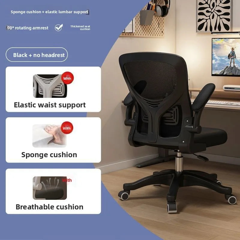 Ergonomic Gaming Chair for Dorm Office Long Hours Comfortable Computer Desk Chair Computer Chair Gaming Comfy Gaming Chair