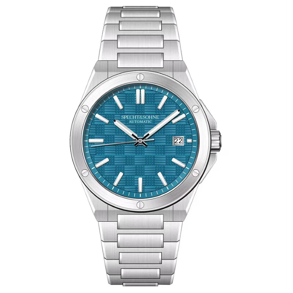 Specht&Sohne 2025 Neue 38MM Herrenuhr, Automatikuhr, Japan Miyota 8215 Uhrwerk, Stahl, Saphirglas, wasserdichte Reloj Homb