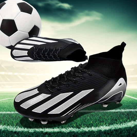 New Men's Football Boots Adult's Soccer Field Shoes Teenager's Sports Cleats Outdoor Grass Training Boots High Quality Sneakers