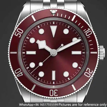 40mm luxury men's watch, made of 904L steel, automatic movement--t