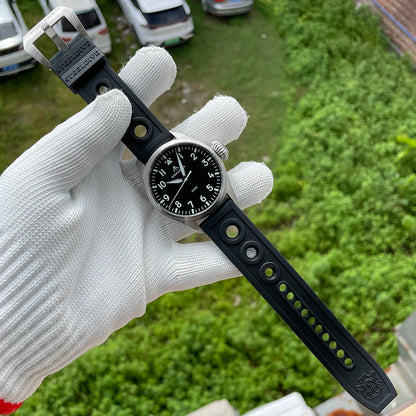STEELFLIER Official SF743 Quartz Pilot Big Onion Crown Swiss Luminous VH31 20Bar Waterproof Sapphire Crystal Luxury Dive Watch