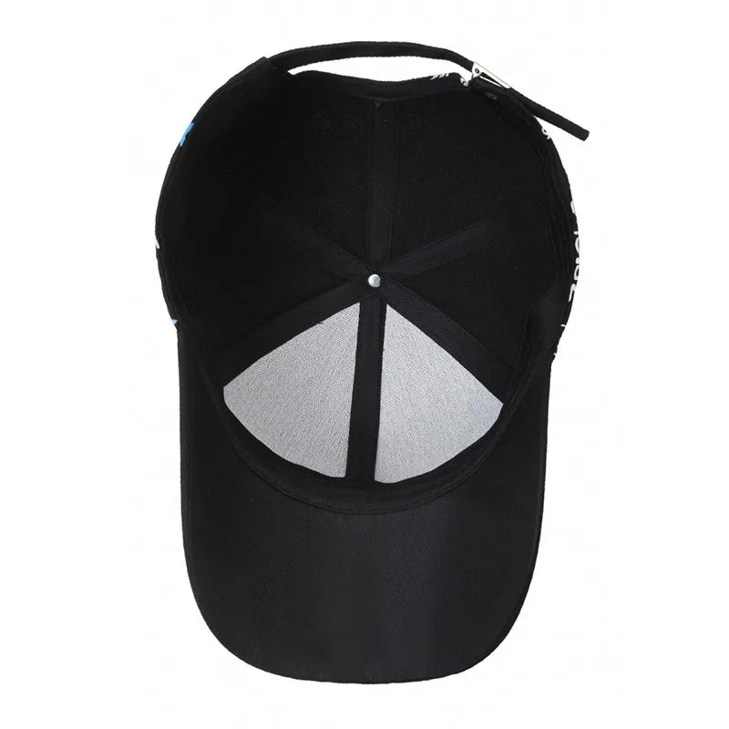 Nieuwe modieuze graffiti baseballpet van katoen voor dames en heren, unisex snapback met print, trendy hiphop-pet voor buiten voor dames en heren