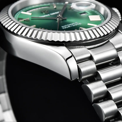 PAGANI DESIGN Men's Watches Green Luxury Automatic Watch For Men ST16 Mechancial Wrist watch Men For 2025 New Stainless steel