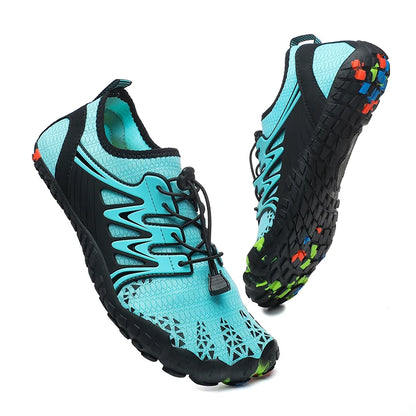 Men's Trail Running Shoes, Lightweight Athletic Zero Drop Barefoot Shoes Non-Slip Outdoor Walking Minimalist Shoes for Women
