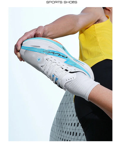 Men's Sports Shoes Carbon Plate Running Shoes Male Marathon Sneakers Racing Shock-absorbing Athletics Training Shoes for Women