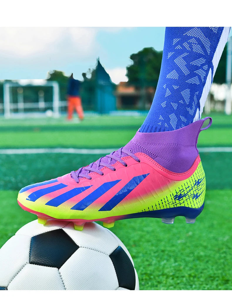 Double Star 2026 New Low-Top AG Football Boots Ultralight Professional Outdoor Men's Soccer Cleats Size 35-45
