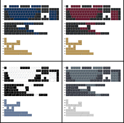 KBDiy GMK MarrsGreen Keycap Cherry Profile Double Shot PBT ISO Keycaps For DIY Gamer Mechanical Keyboard Kit Gaming Point KeyCap