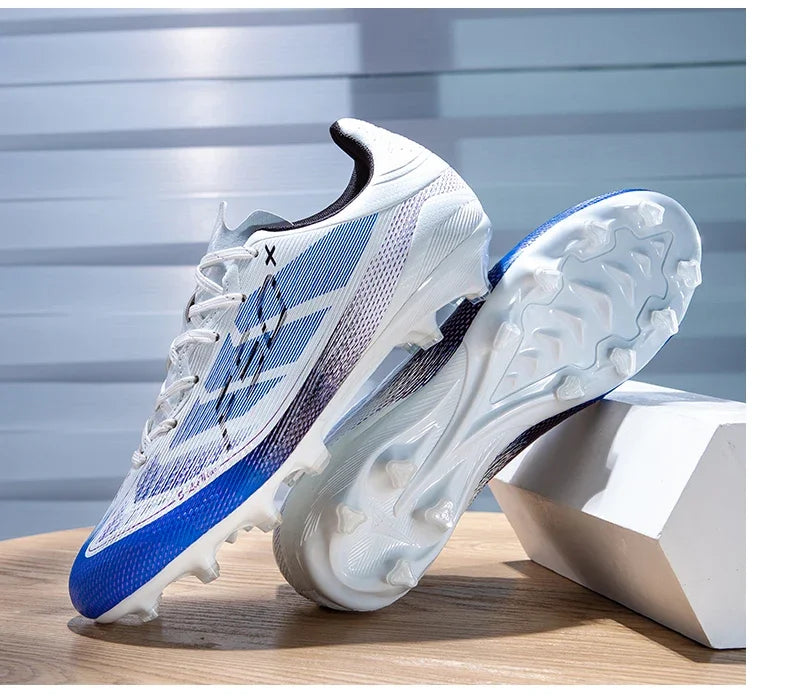 Nouvelles chaussures de football pour hommes, chaussures de sport d'extérieur, chaussures d'entraînement, chaussures de football antidérapantes, baskets professionnelles ultralégères unisexes