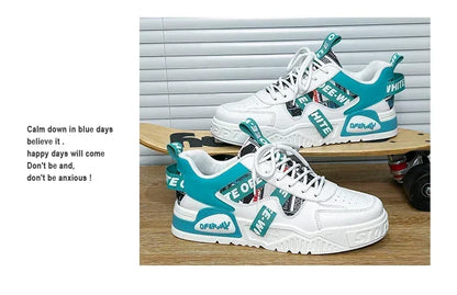 Skateboard Heren schoenen Zomersneakers Leer Casual Mode Outdoor Hardlopen Sport Wandelen Tennis Platform Designer Luxe