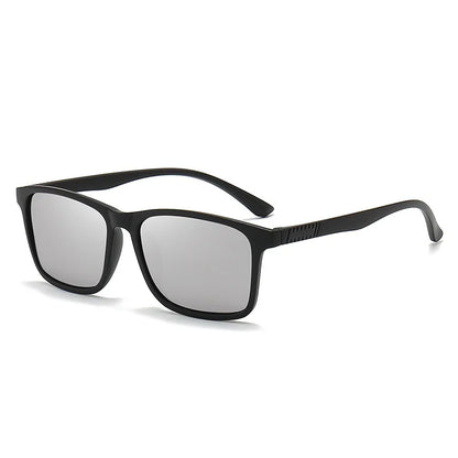 KLASSNUM Sunglasses Man TR Frame Polarized Sunglasses Yellow Driving Sun Glasses Fishing Sports UV400 Shades Classic Eyewear New
