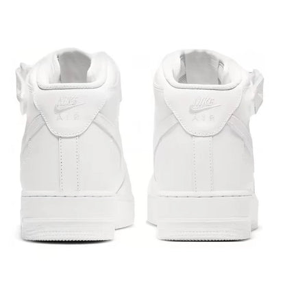 Nike Air Force 1 07 Fashionable Minimalist Solid Color Premium Mid-Top Casual Comfortable Durable Mid-Top Sneakers CW2289-111