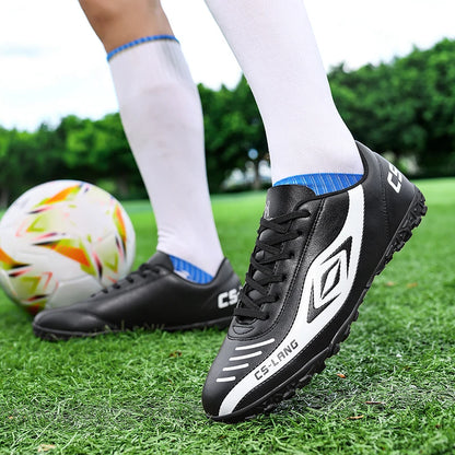 New Men Football Boots Grass Cleats Soccer Shoes Match Adult Indoor Ultralight Non-Slip Boys Futsal Sport Turf Comfortable