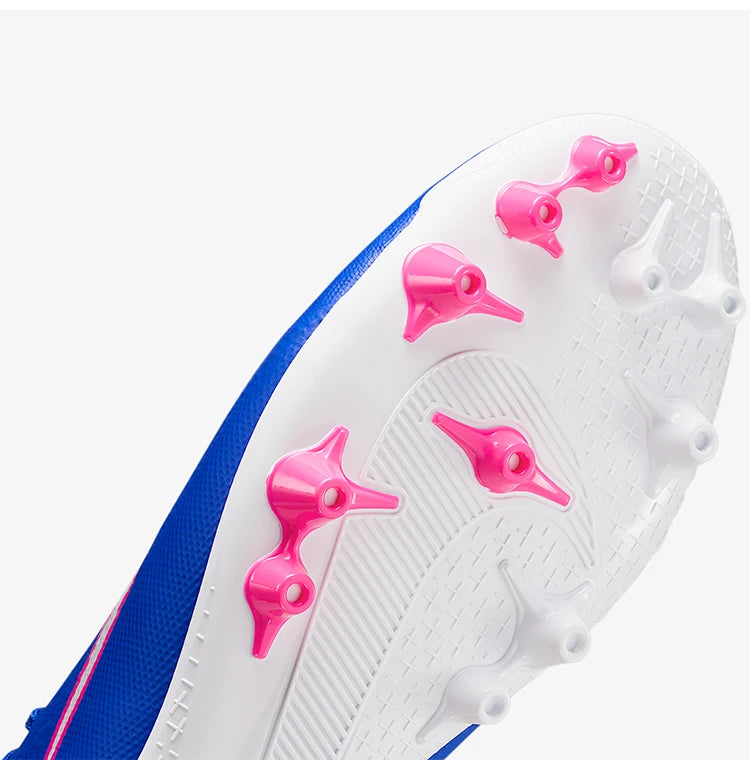 Nike genuine spring men's mid top lace up wear-resistant football shoes FQ8329-446