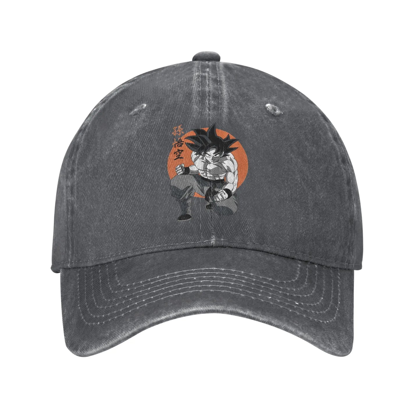 Classic DBZ dragon ball Goku Anime Baseball Caps Men Women Distressed Denim Washed Sun Cap Outdoor Running Adjustable Hats Cap