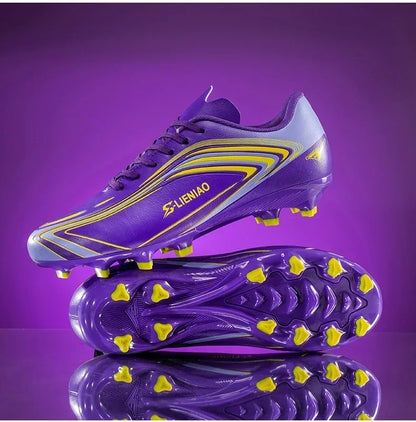 Nouvelles chaussures de football pour hommes, crampons de futsal, chaussures de soccer, chaussures de match, baskets d'intérieur de haute qualité, best-seller, antidérapantes, pour entraînement et extérieur