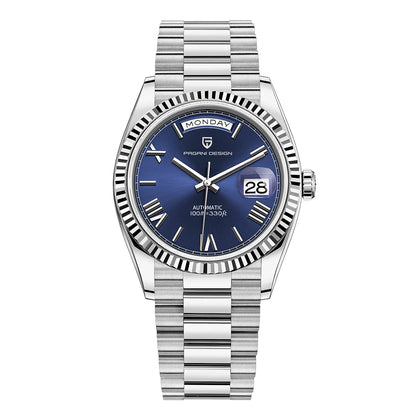PAGANI DESIGN Men's Watches Green Luxury Automatic Watch For Men ST16 Mechancial Wrist watch Men For 2025 New Stainless steel