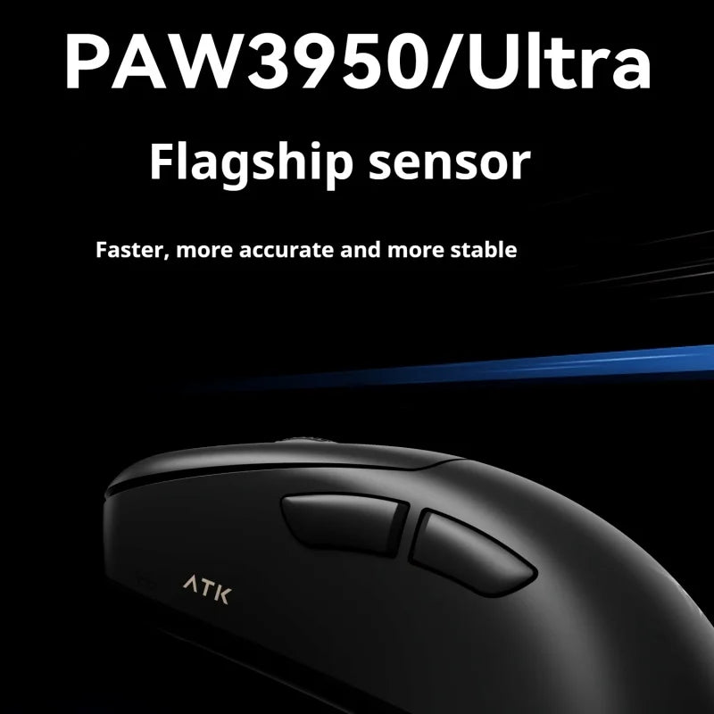 ATK Z1 Pro Max Ultra Wireless Gaming Mouse Customized Foot PAW3950 Ultra Smart Speed Wireless 8k Polling Rate 0.39ms Low Latency