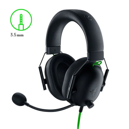 RAZER BLACKSHARK  V2 X Headphones sports Game Headset with Microphone 7.1 Surround Sound Video Gaming Earphone Wired for PC PS4