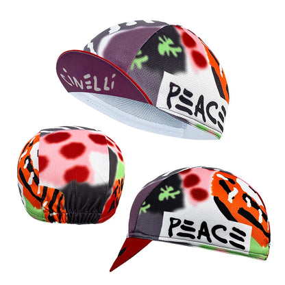 cyklistická čiapka, polyesterová absorpcia potu, módny trend, unisex, graffiti