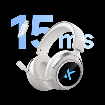 Casque de jeu sans fil MCHOSE X9 7.1, Bluetooth 2.4G, trois modes, réduction de bruit, e-sport, FPS, pour cadeaux