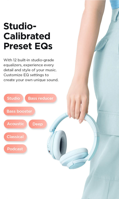 1MORE HQ31 Headphones Bluetooth Wireless Headsets Noise Cancelling Headset Earphone flash-sale penetration
