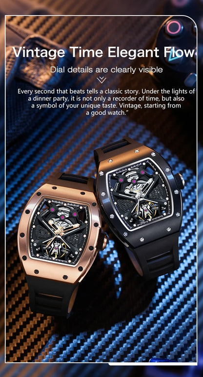 TAKE THE CHANCE Model 5 Automatic Movement RMI White Label High-end wristwatch Collector Gift for Watch Lover Gift