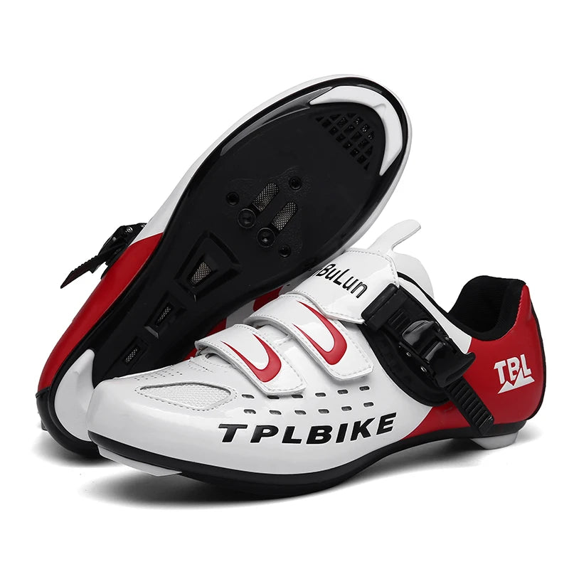 New Men's and Women's Bicycle Shoes,Outdoor Cycling Shoes,Three Functional Soles,Professional Training Shoes
